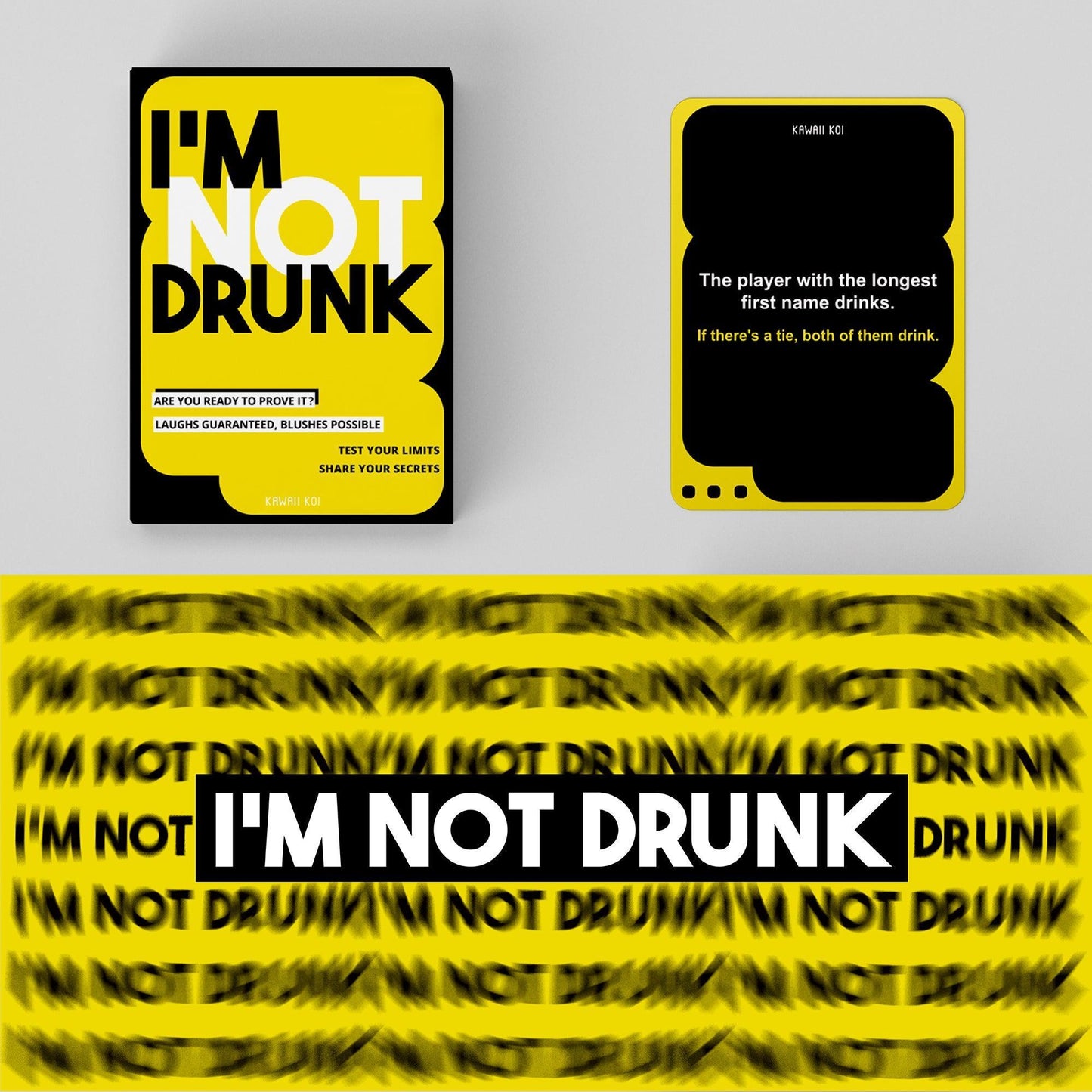 I'M NOT DRUNK Detail Image