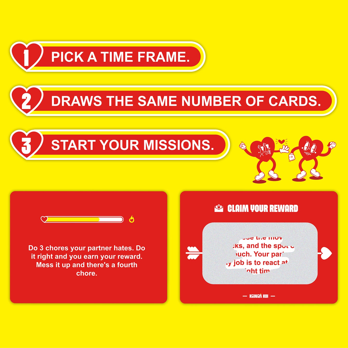 CUPID'S MISSION:54 SCRATCH-OFF MISSIONS OF LOVE