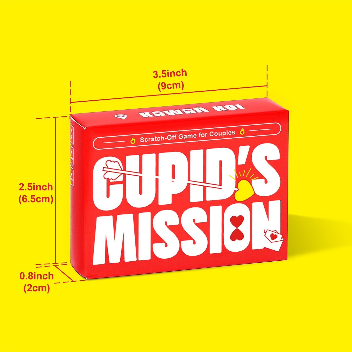 CUPID'S MISSION:54 SCRATCH-OFF MISSIONS OF LOVE