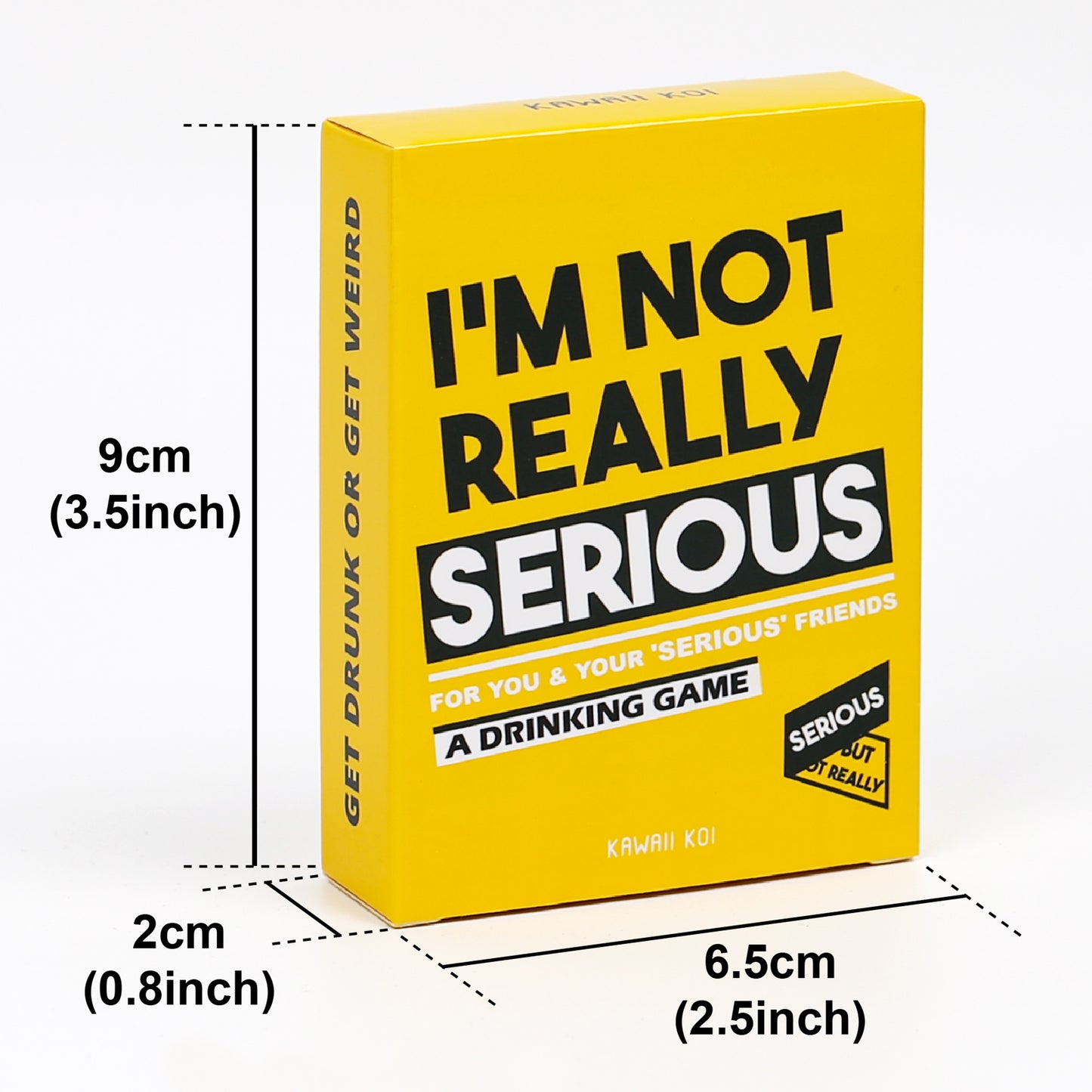 I'M NOT REALLY SERIOUS: Size image