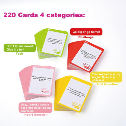 WOOHOO, GIRLS: 220 Cards 4 categories