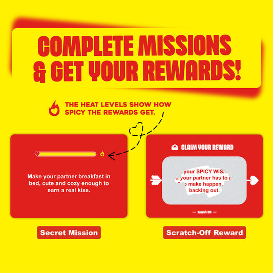 CUPID'S MISSION：54 SCRATCH-OFF MISSIONS OF LOVE