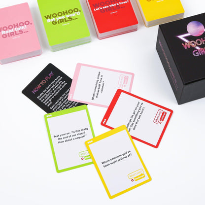 WOOHOO, GIRLS... Card Content