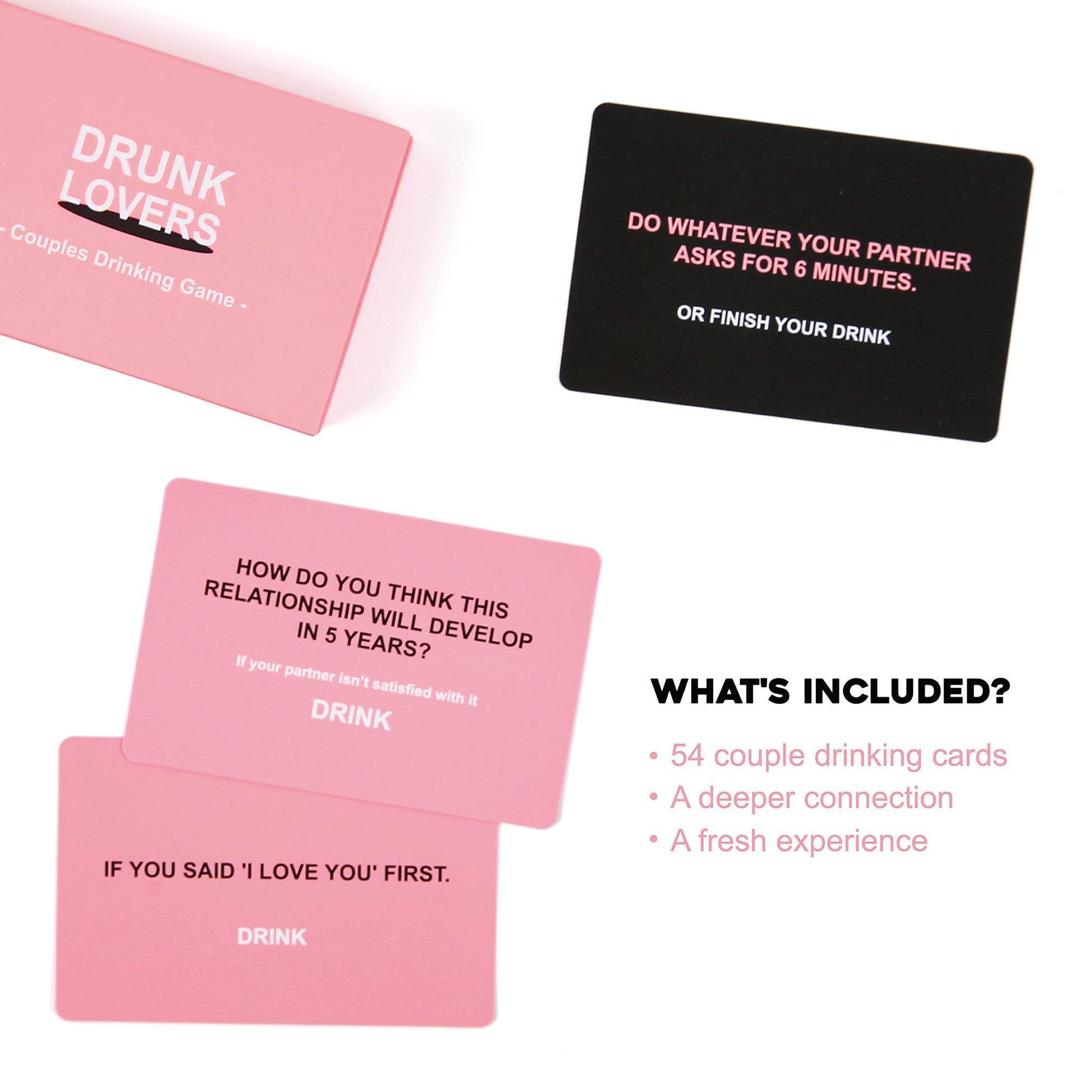 54 Couple Drinking Cards